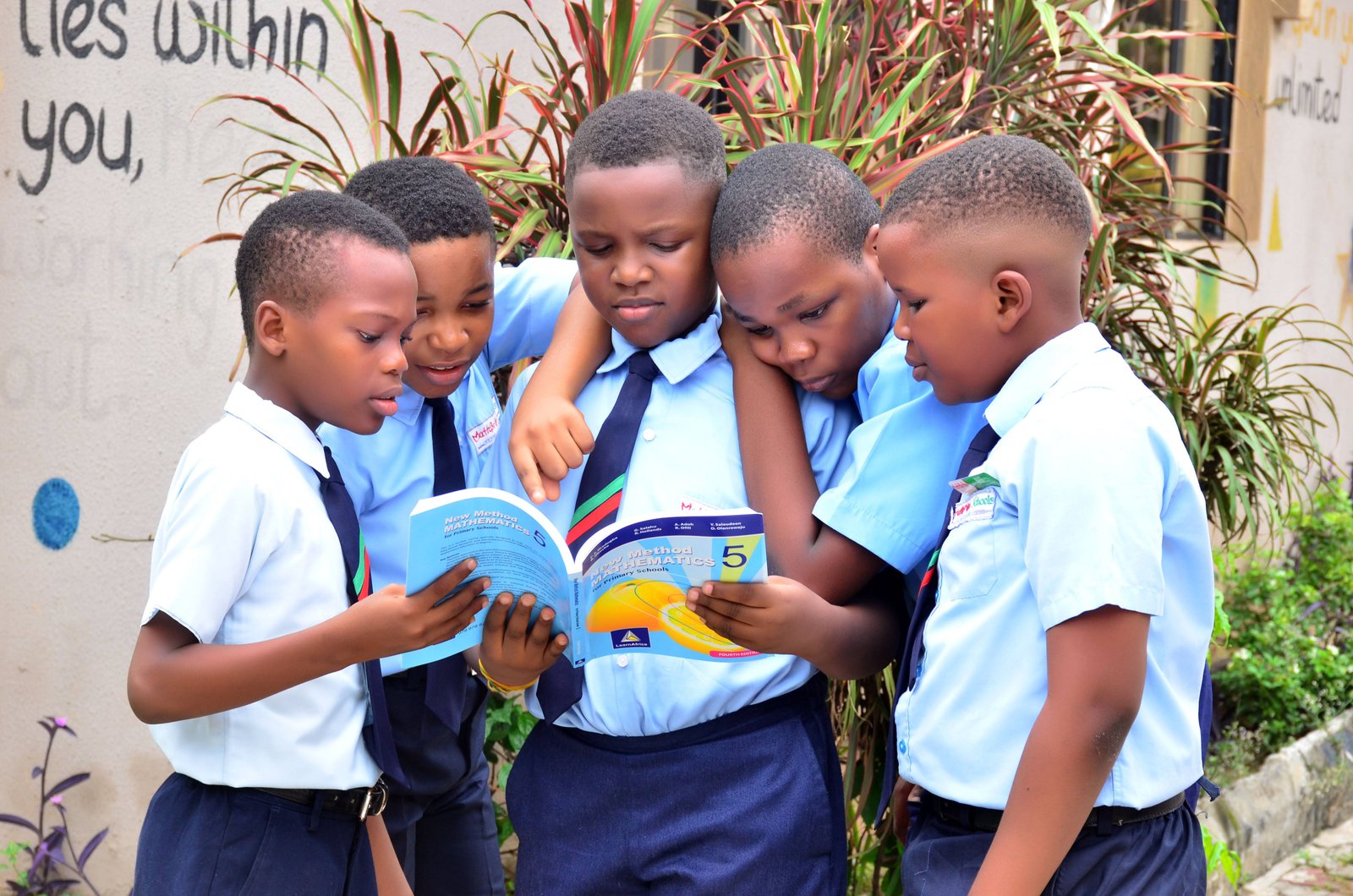 Students reading